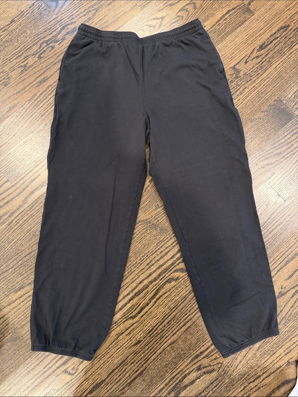 Athleta Black Elastic Waist Jogger Pants